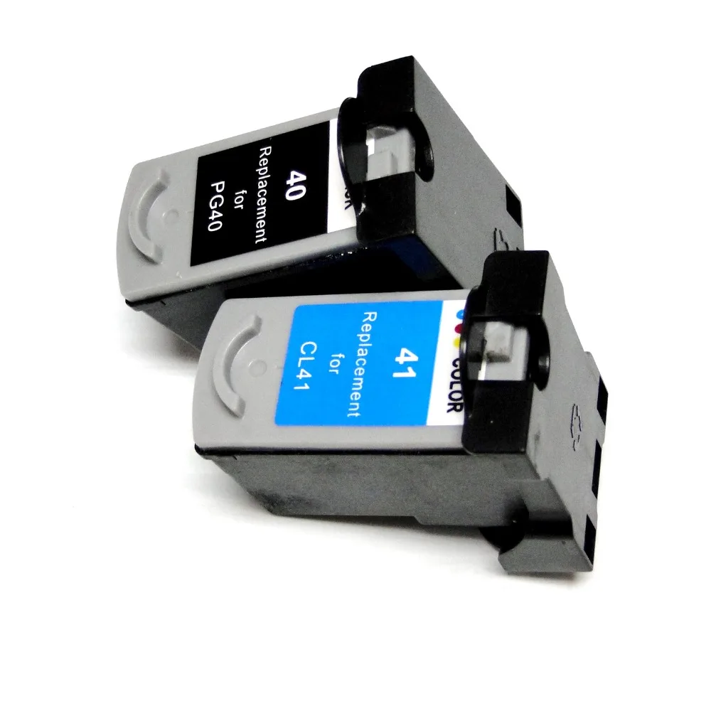 

YOTAT remanufactured ink cartridge PG-40 CL-41 for Canon Pixma MP150 MP160 MP140 MP210 MP220 MX300 MX310 iP1800 iP2500 iP1600