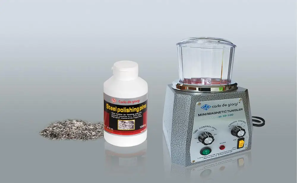 

kt100 Jewelry Magnetic polisher, mini magnetic tumbler, jewelry rotary polisher, magnetic polishing engraving machine