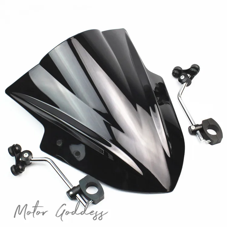 Козырек ветрового стекла Viser Double Bubble части мотоцикла для BMW G310R G 310R G310GS G310 GS 2017
