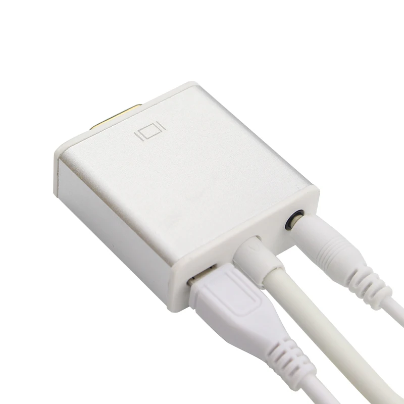 Raspberry pi 3 HDMI в VGA конвертер адаптер с 5 мм аудио кабелем внешний источник питания HD