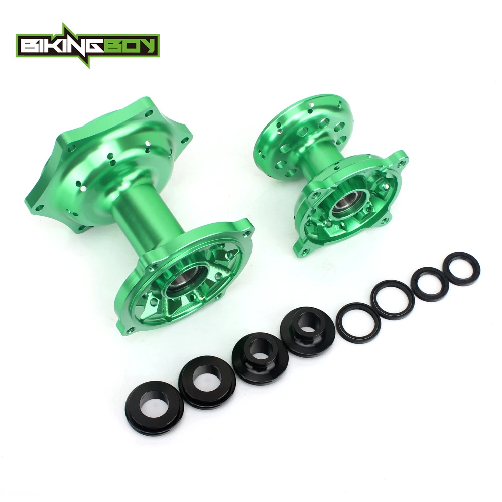 BIKINGBOY для Kawasaki KX250F KX450F 06-18 17 16 15 14 KX 125 06 07 08 09, 10, 11, 12, 13 лет, KX250 2006-2013 спереди и сзади ступицы колеса