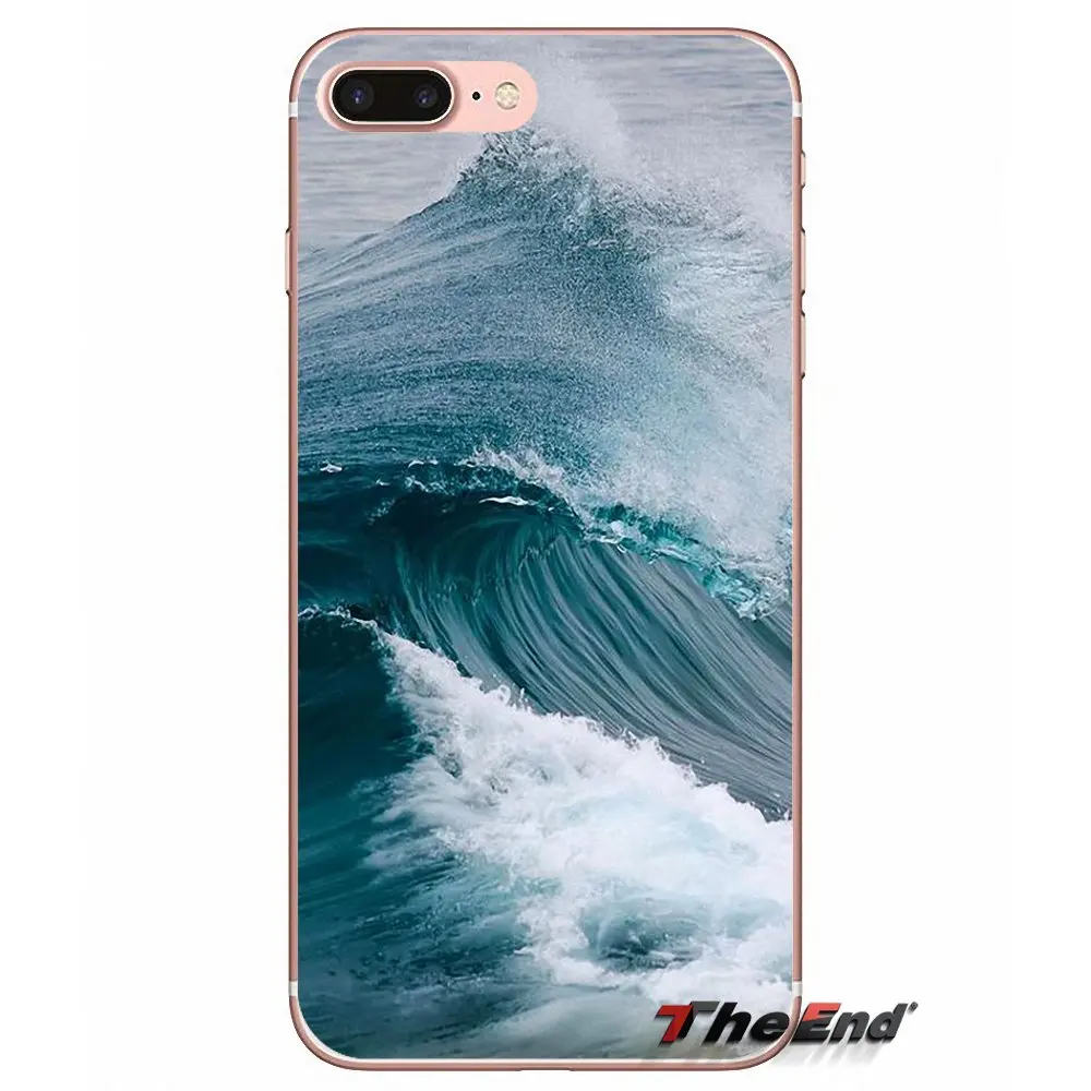 Силиконовый чехол для телефона Samsung Galaxy S3 S4 S5 MINI S6 S7 edge S8 Plus Note 2 3 4 5 Grand Core Prime The Sea Ocean