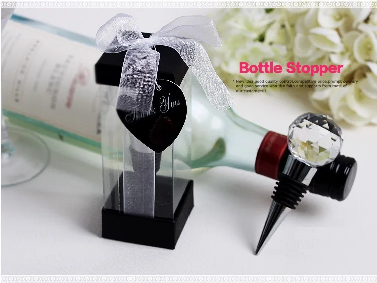 Оптовая продажа Новое поступление свадебное винных винная пробка хрустальный