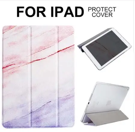 Дропшиппинг мраморный Магнитный флип чехол для iPad 2 3 4 Air2 Mini 1 mini5 планшета 2017