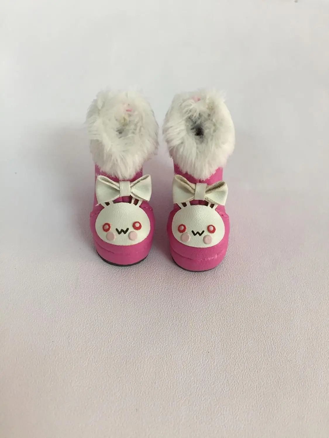 Обувь для blyth, Azone, куклы OB, кукла licca, Lati bjd кукла Tang kou и т. Д. Длина: 3 см - Цвет: rose red