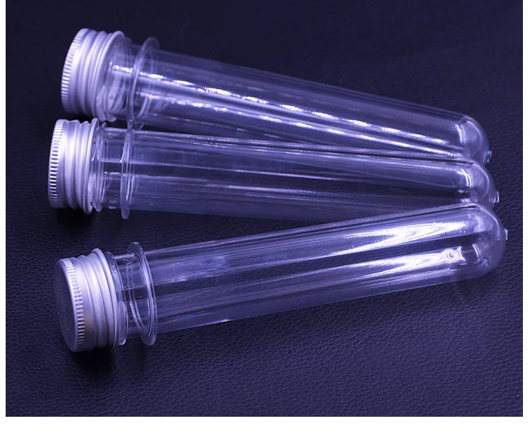 Прозрачная пластиковая пробирка 40 мл бутылка для маски соли очистки ванны