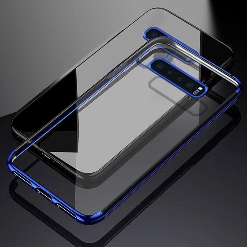 Мягкий чехол для телефона samsung Galaxy S10 E ультра тонкий мягкий Силиконовый противоударный чехол для samsung Galaxy S10 Plus S 10 Чехол