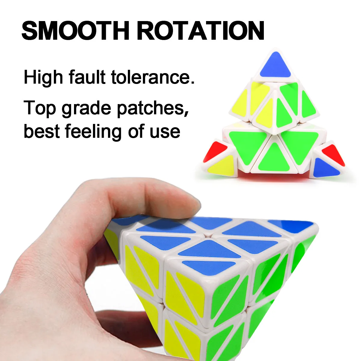 Кубики пирамиды треугольные 3x3x3 1 шт.|Головоломки| |