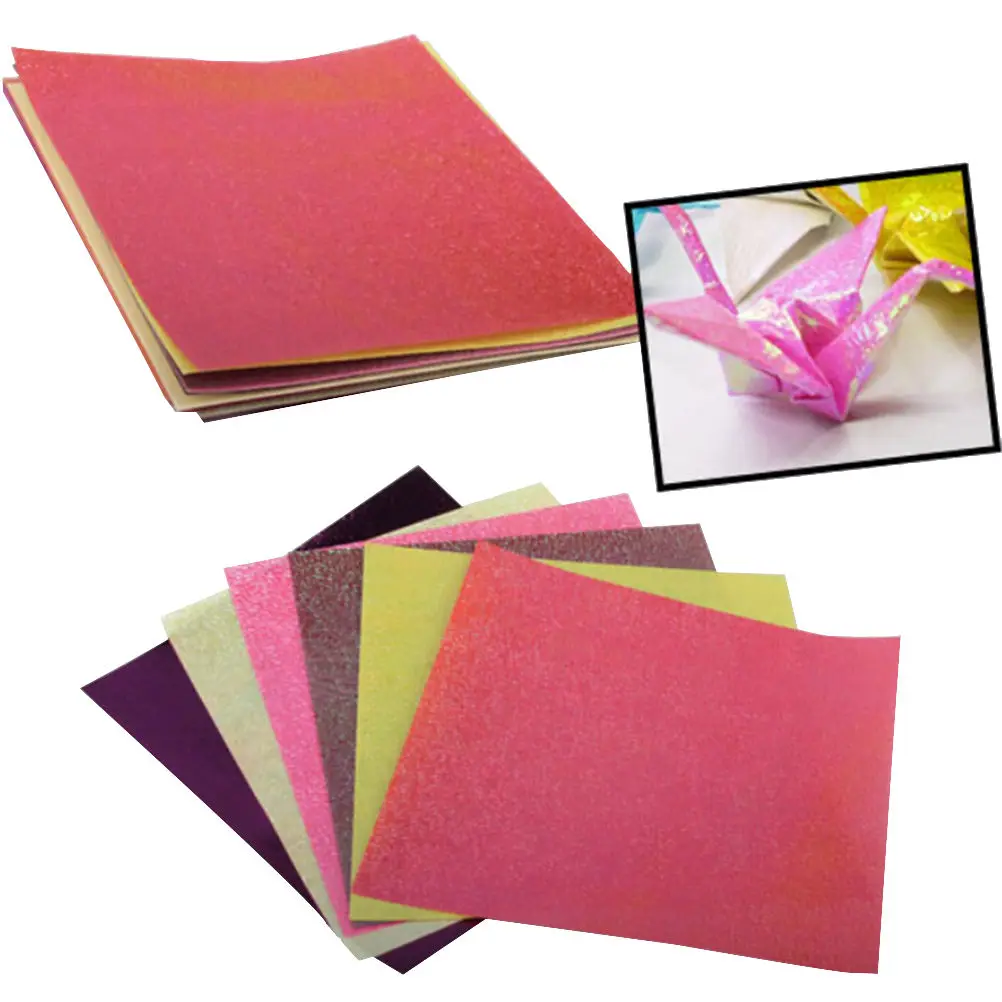 10 шт./лот бумажные поделки ручной работы разных цветов оригами Бумажные краны