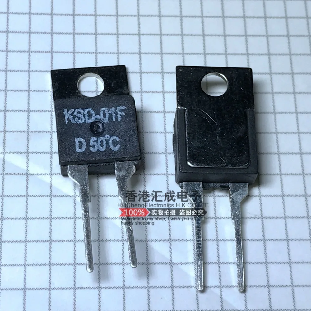 

KSD-01F D50C KSD-01F-D50 D50 градусов TO220 контроль температуры нормально закрытый новый оригинальный