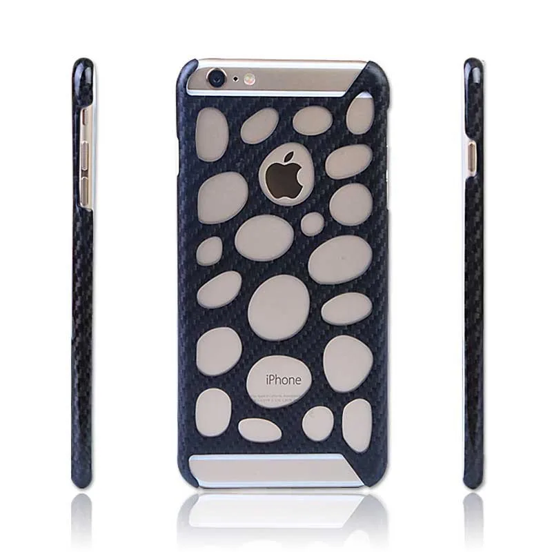 Чехол ультратонкий делюкс 100% реального чистая углепластик матирование чехол для