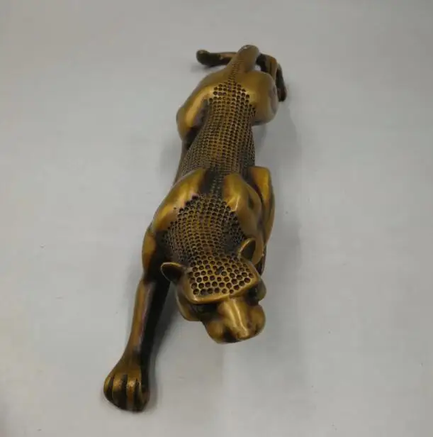 

Collection archaize brass gold money leopard crafts statue
