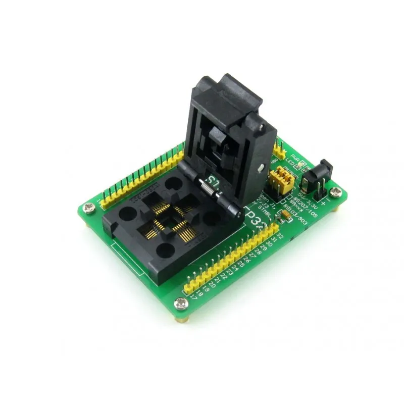 Параметры QFP32 TQFP32 FQFP32 PQFP32 STM8 Yamaichi IC тестовая розетка адаптер для программирования