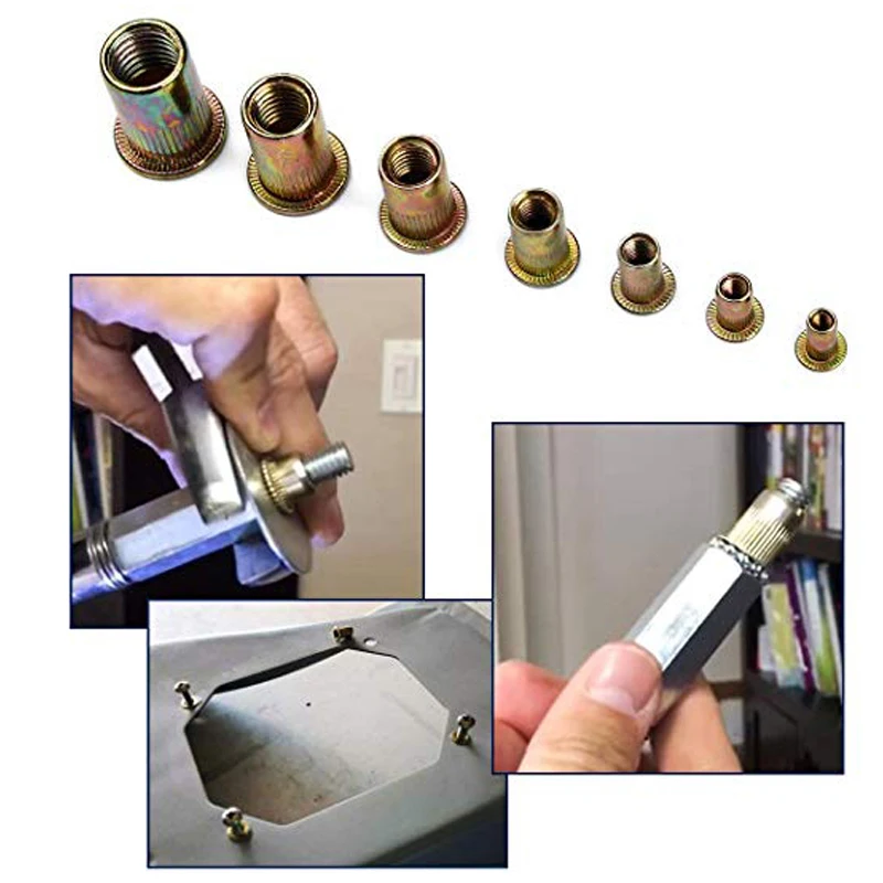 Набор заклепок из нержавеющей стали 304 набор оцинкованной углеродистой