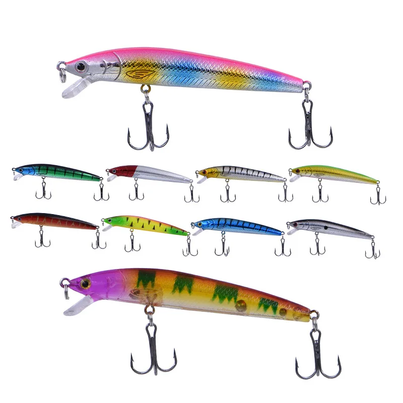 Реалистичная супер искусственная рыболовная приманка 10 шт. 9 5 см 8 г цветов