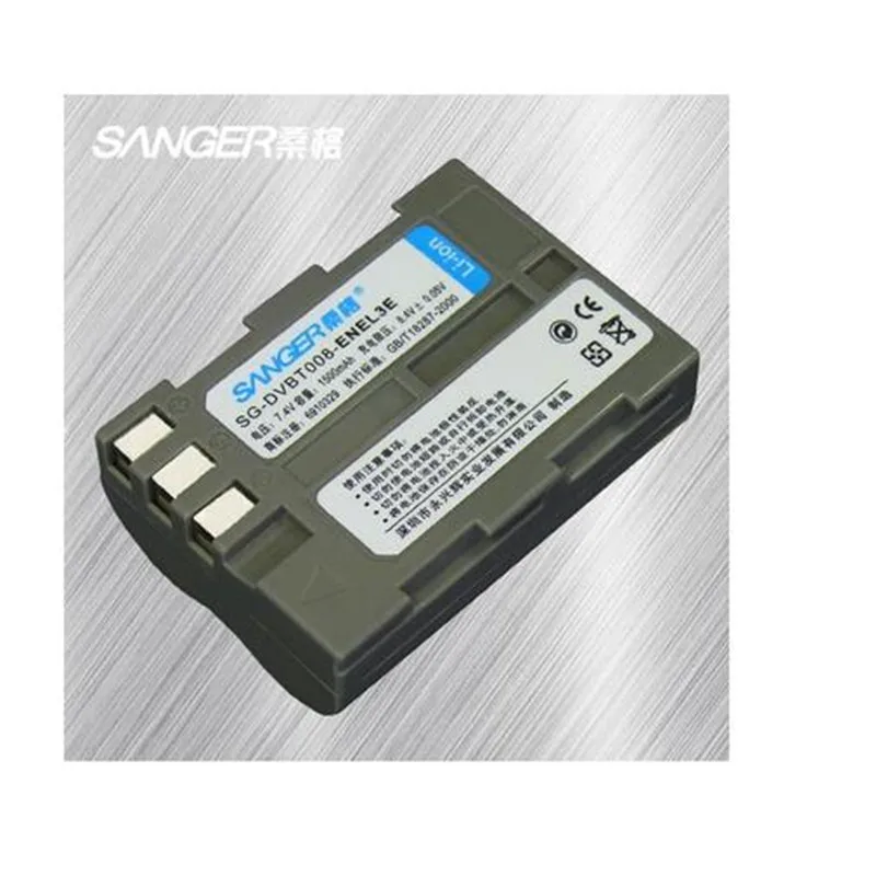 Аккумулятор для цифровой камеры EN EL3E ENEL3E NIKON D80 D200 D300|digital camera battery|battery for nikoncamera battery
