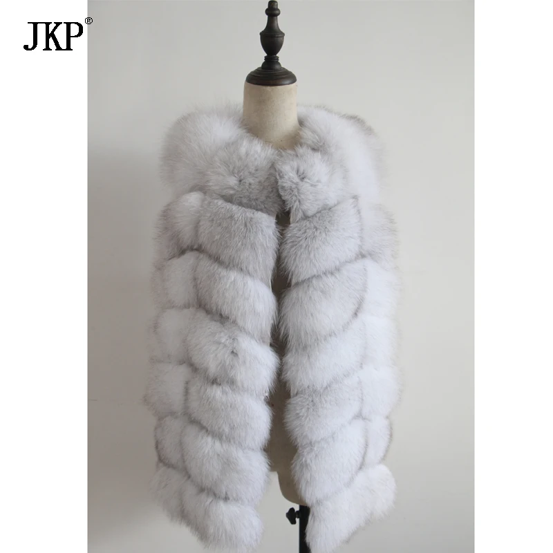 Женский жилет из натурального Лисьего меха зимняя безрукавка 100%|genuine fox fur vest|fox