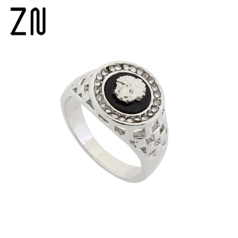 Zn Винтаж Для мужчин Jewelry Нержавеющая сталь мизинец Обручение кольцо S