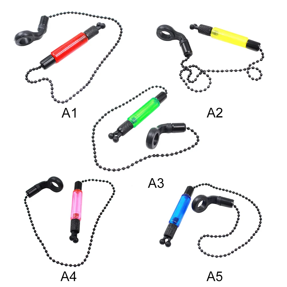 5 Colors Simple Soft Chain Fishing Carp Bite Alarm LED Illuminated Indicator Durable Tools Accessories | Спорт и развлечения
