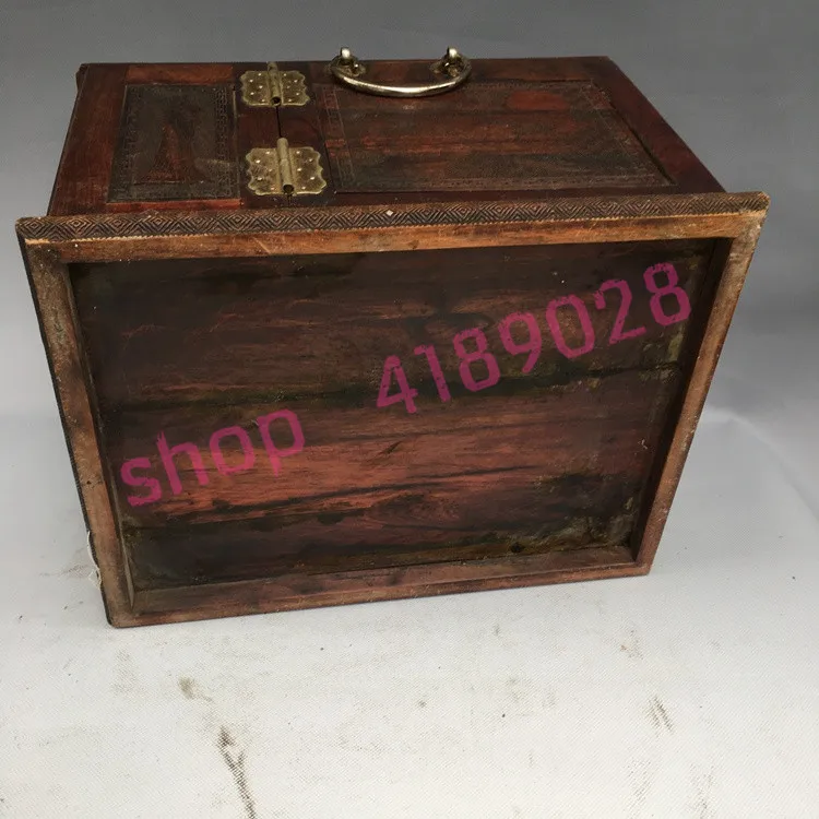

Natural red wood sticks, solid wood, flowers and ornaments, multi-layer jewelry boxes. Arts and crafts Collectibles