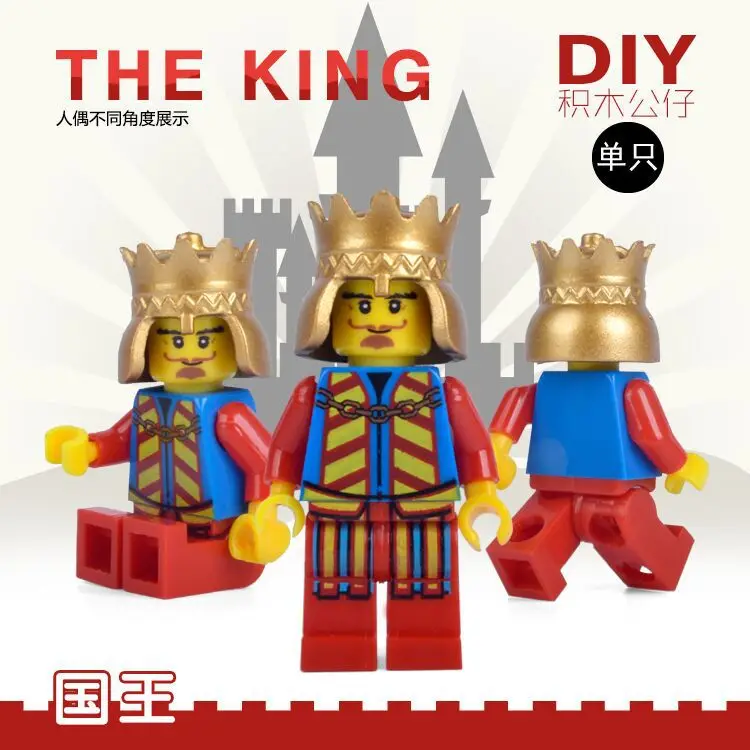 Одна распродажа король рыцарь Супер Герои Звездные войны DIY минифиг фигурки