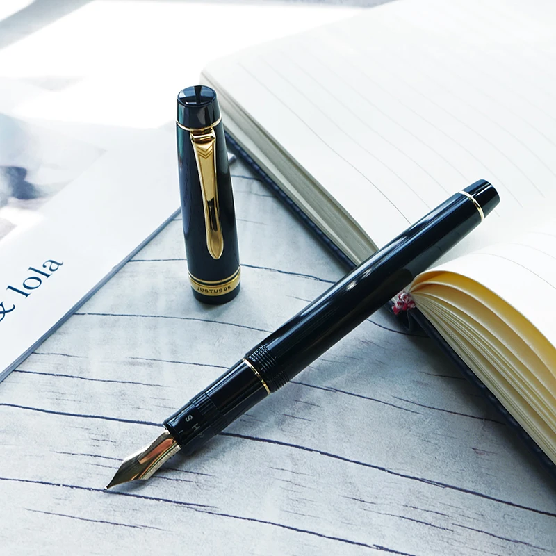 Pilot Japan Justus 95 14K золотой перьевая ручка может регулировать твердость перьевой FJ-3MR