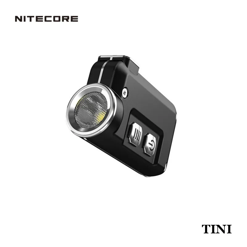 Nitecore TINI Cree XP G2 380lm мини металлический микро USB брелок со светодиодным фонариком