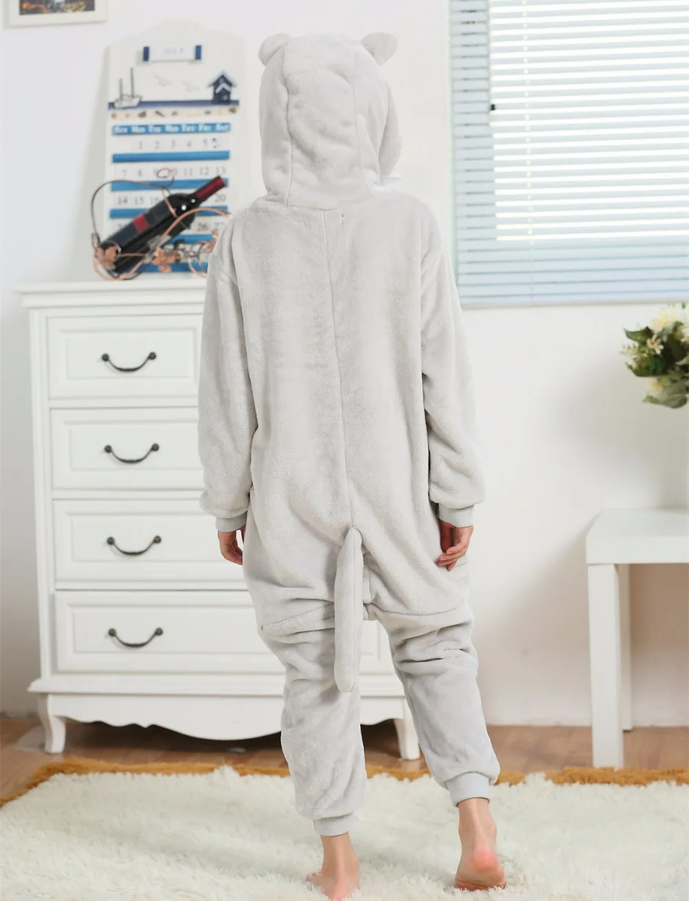 Фланелевые кигуруми в стиле м/ф Мой сосед Тоторо детские комбинезоны из