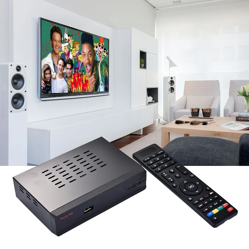 Haosi Ips2 плюс DVB-S2 Спутниковый ресивер 1080 p Full HD DVB S S2 телеприставки 1 год резких перемен температуры сервер Европа Испания Мультимедийный проигрыватель с IPTV