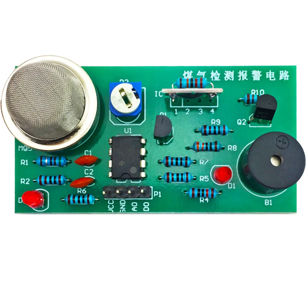 CNIKESIN Diy kit MQ5 сигнализации обнаружения газа цепи электронные компоненты