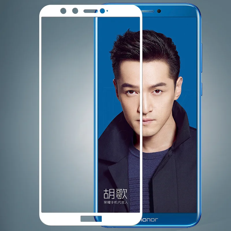 защитная пленка с полным покрытием стекло защита экрана на huawei honor 9 lite (размер