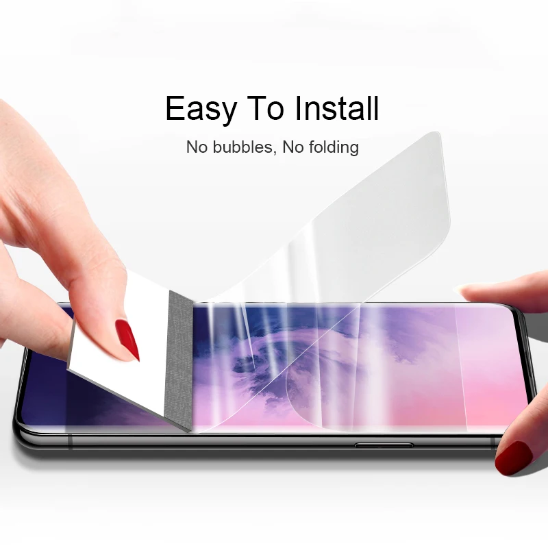 GKK для Oneplus 7 pro Защитная пленка экрана нано гидратация прозрачная мягкая
