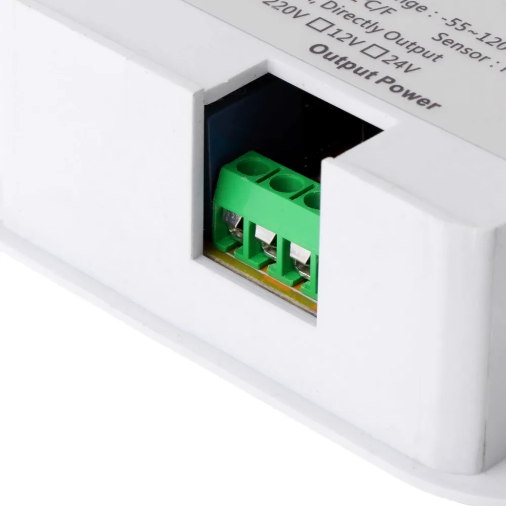 AC 110V 220V C/F Цифровой термостат регулятор температуры датчик W1308|Приборы для