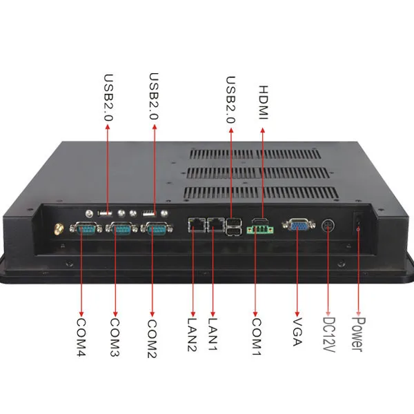 Preise 15 Zoll Großhandel Preis Industrie Panel PC Mit Linux System