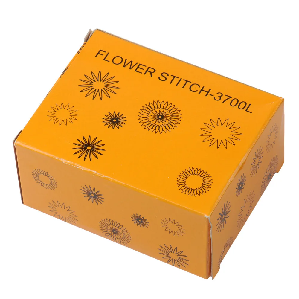 С мелким цветочным рисунком стежка швейная машина прижимная лапка Maquina де Costura