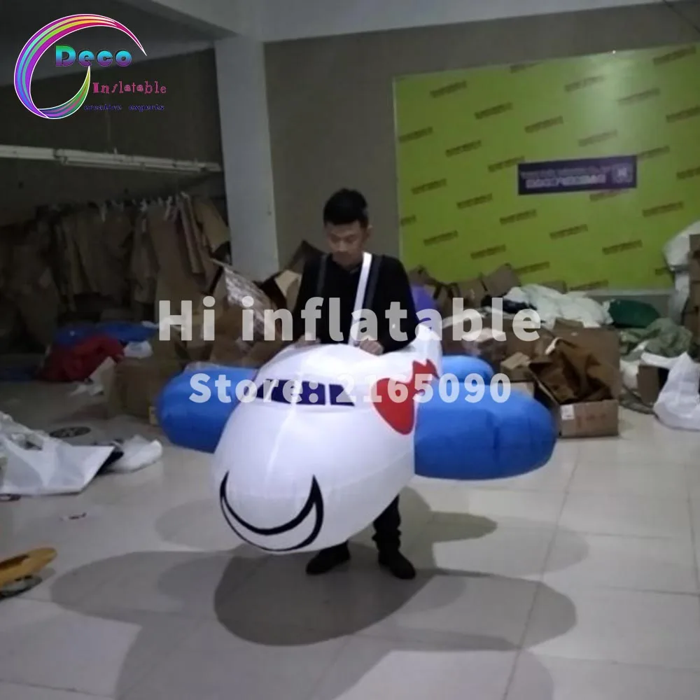 Надувной самолет длиной 2 м мультяшный костюм|cartoon costume|cartoon planecartoon inflatable |