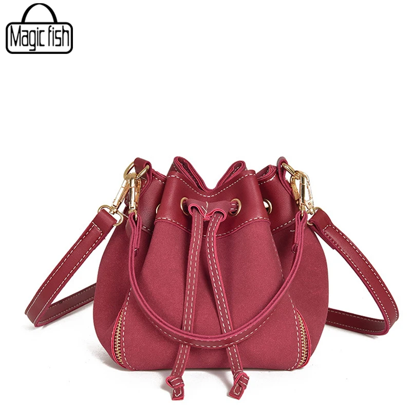 Новинка 2018 дизайнерские женские сумки мессенджеры в форме ведра