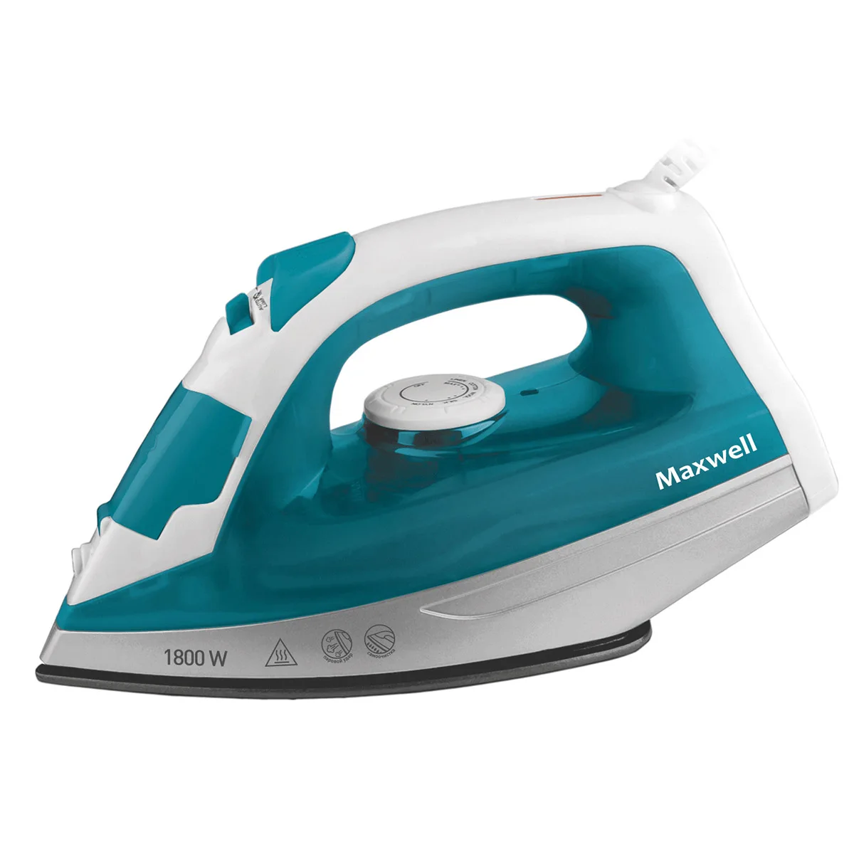 Утюг MAXWELL MW 3056 В (Мощность 1800 Вт самоочистка паровой удар вертикальное