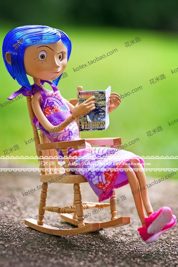 NECA детские игрушки Коралина и секретная дверь куклы, фигурка 7 дюймов плащи версия Caroline Girl Рождественский подарок