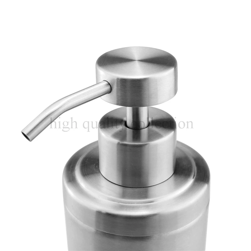 Диспенсер для жидкого мыла из нержавеющей стали 300 мл 304 бутылка насоса кухонная