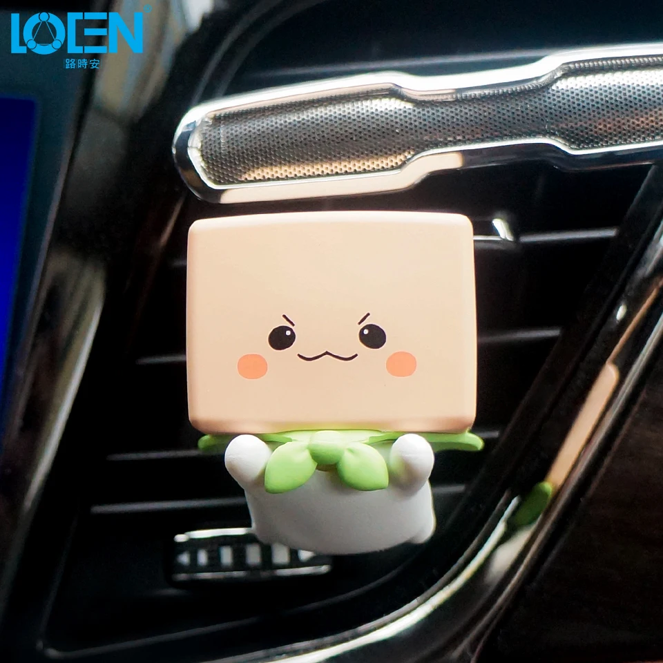 LOEN милый креативный освежитель воздуха с фруктовым ароматом для автомобиля