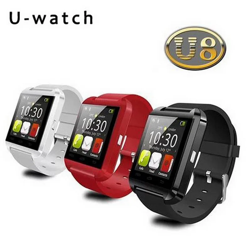 U8 Smartwatch Смартфон Интеллектуальных смарт часы Bluetooth альтиметр барометр Наручные