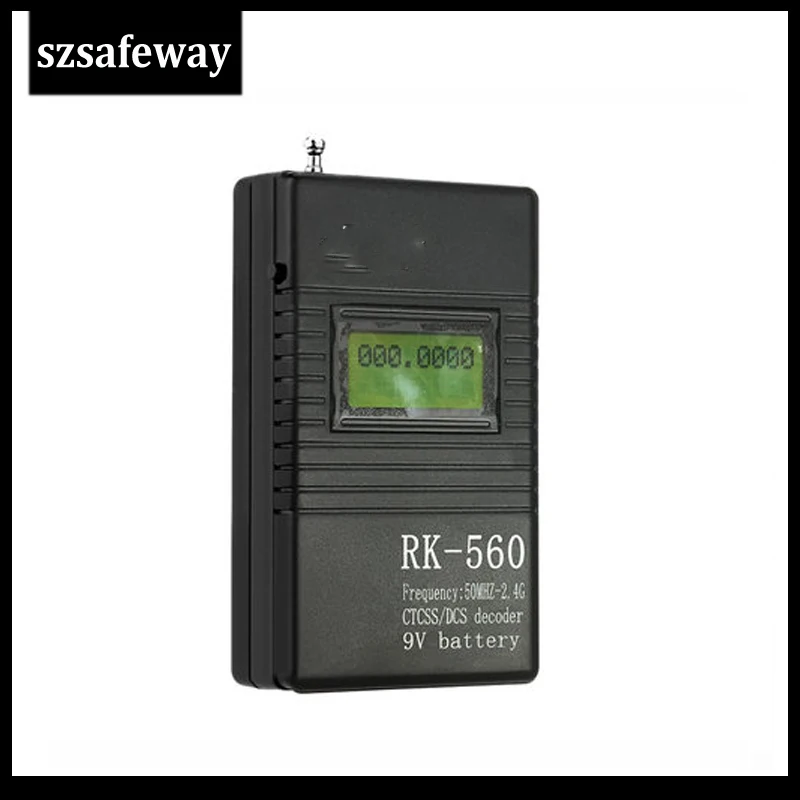 Портативный счетчик частоты SZSAFEWAY RK560 50 2 4 ГГц|Запчасти и аксессуары для раций| |