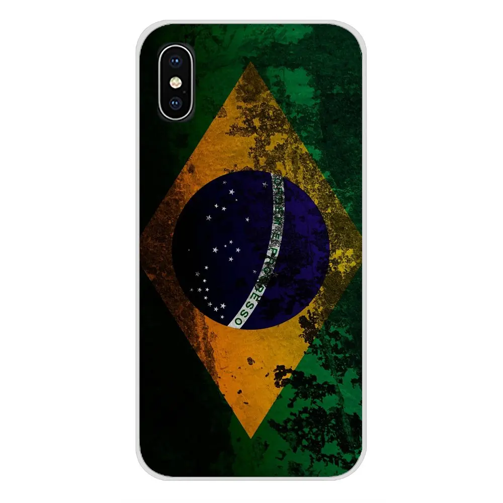 Чехлы для телефонов страна Америка Канада Бразилия российский флаг Apple iPhone X XR XS MAX