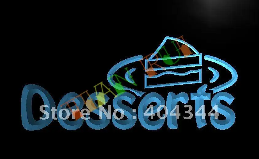 

LB144- OPEN Desserts Cafe Display LED Neon Light Sign