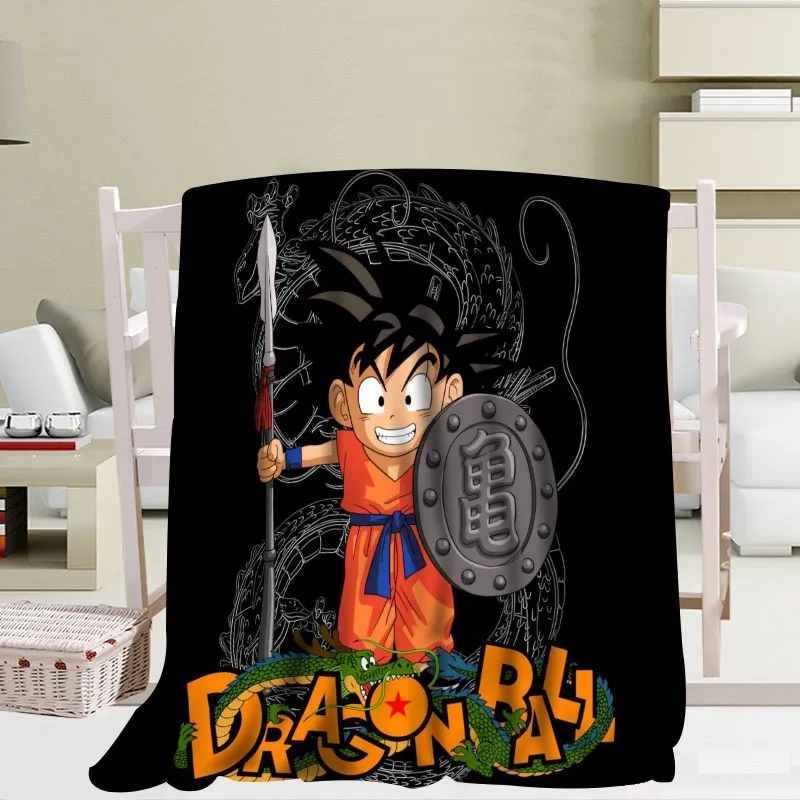 Blanket Dragon Ball Z на заказ шерстяное одеяло Falafel для помещений/на открытом воздухе одеяло для путешествий 4" x 50", 5" x 60", 5" x 80" больше размера - Цвет: Blanket