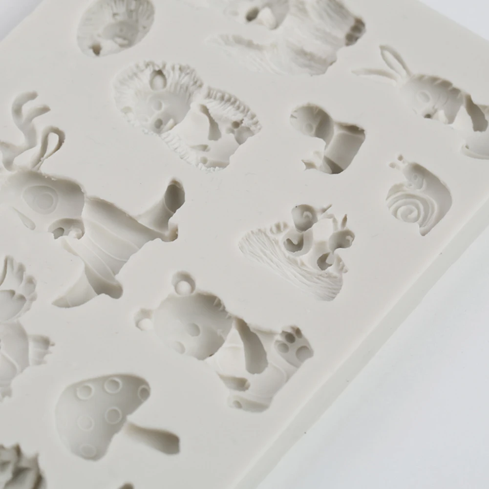 3D форма для животных торт силиконовый Sugarcraft Шоколад декорирования кухонные
