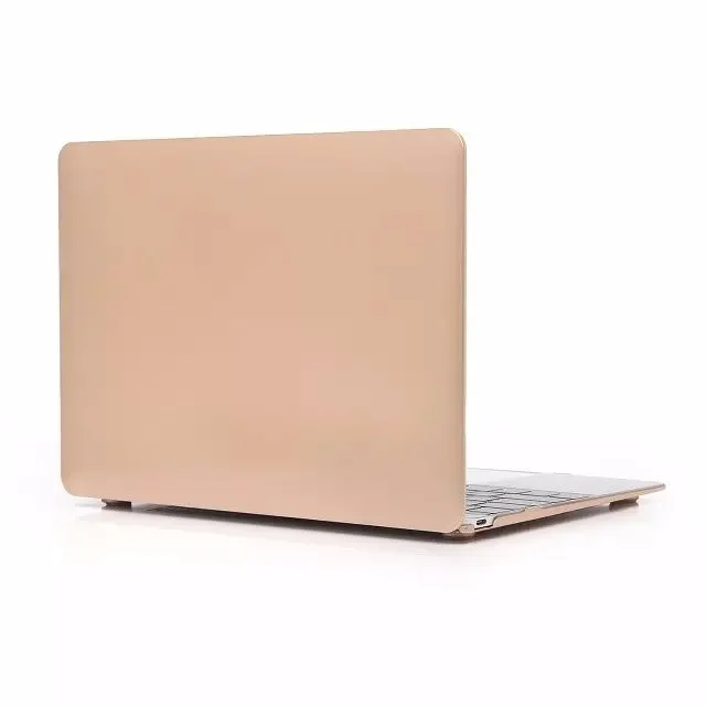 Жесткий чехол для ноутбука цвета розового золота матового металла для Macbook Air 11 12 13 A1932 New Pro 13 15 с дисплеем retina Touch Bar Cover