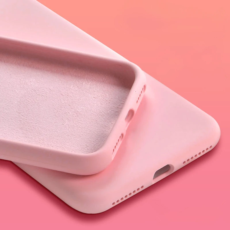 Силиконовый чехол для iPhone 6 6S 7 8 Plus X XS Max XR 11 Pro Max Мягкий ТПУ Жидкий чехол для телефона для iPhone XS Max чехол Полная защита