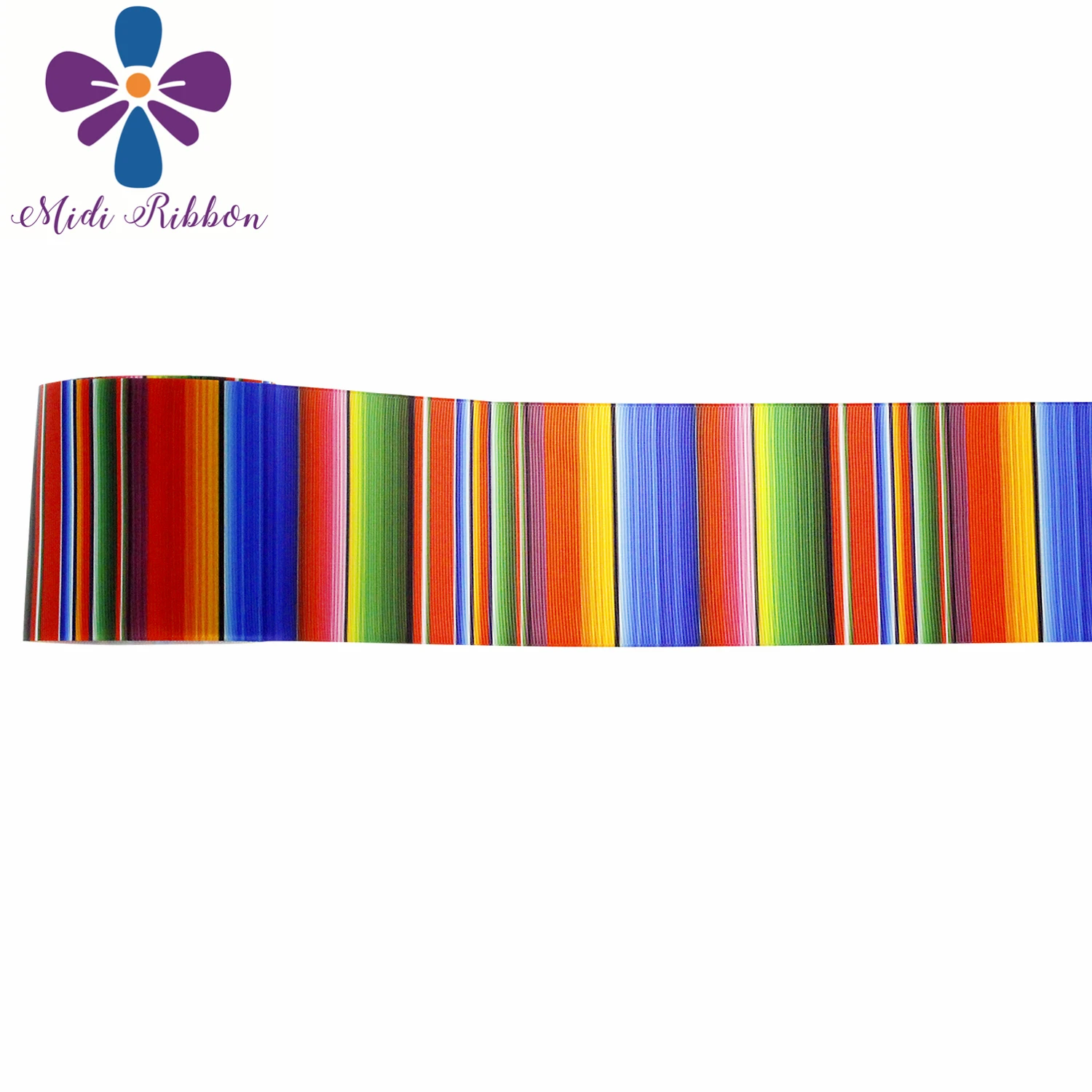 16 мм-75 мм армейские зеленые Геометрические полосы напечатанные Grosgrain/эластичная